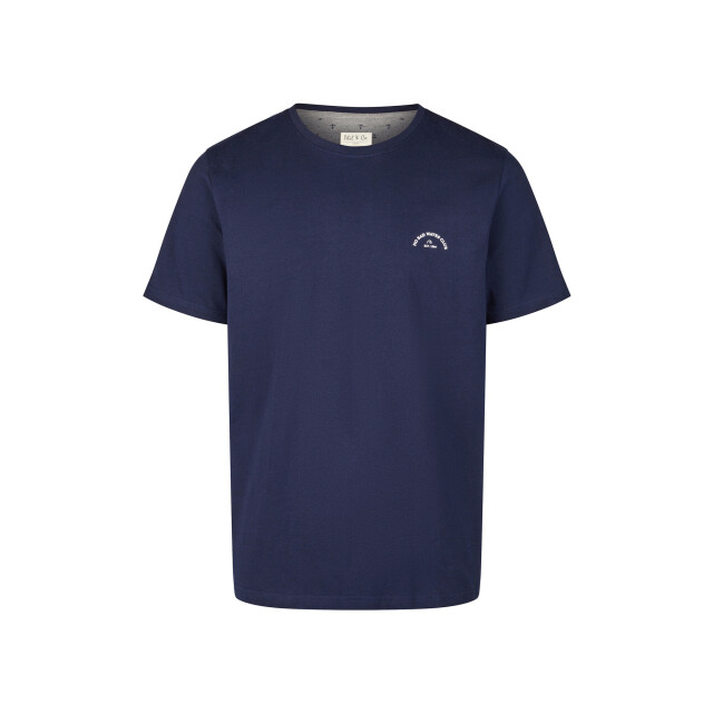 Phil & Co Heren shortama korte pyjama set donkerblauw PH-527-02 large