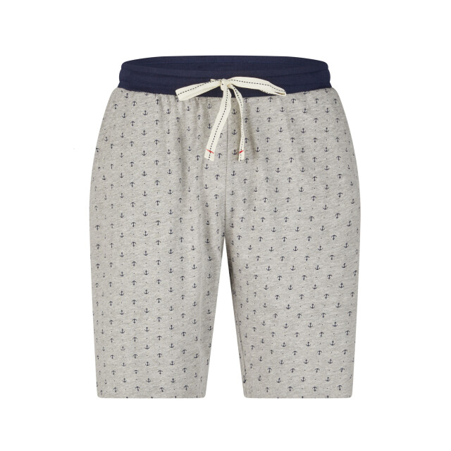 Phil & Co Heren shortama korte pyjama set donkerblauw PH-527-02 large