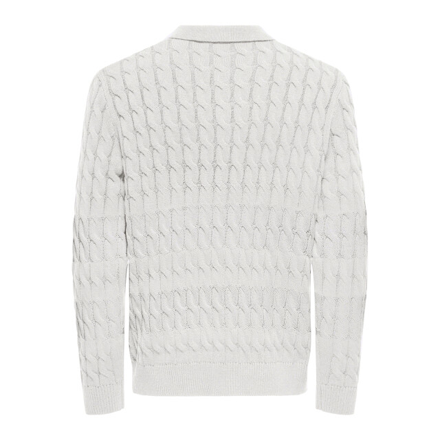 Only & Sons Onskicker rlx ls cabel polo knit l 22035116 large