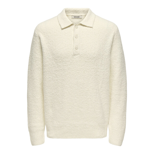 Only & Sons Onsdale life rlx ls polo knit 22033324 large