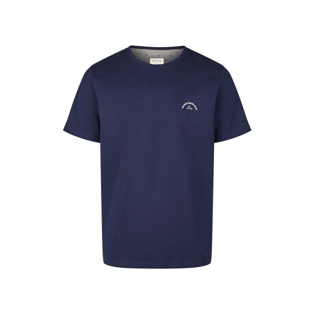 Phil & Co Heren shortama korte pyjama set donkerblauw PH-527-02 large