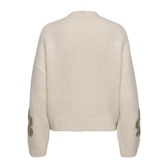 Jacqueline de Yong Jdykilian flower l/s pullover knt 15341564 large