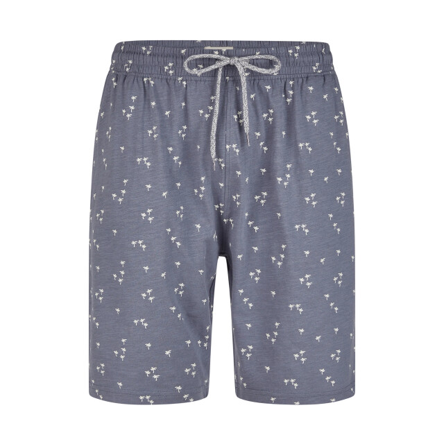 Phil & Co Heren shortama korte pyjama set palm donker PH-530-02 large