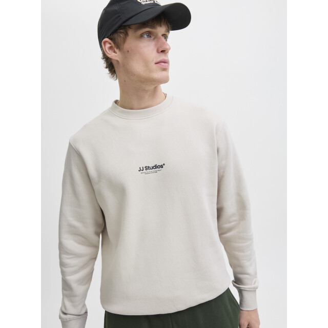 Jack & Jones Heren trui jjesoho 12278791-Moonbeam large