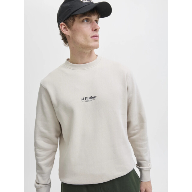 Jack & Jones Heren trui jjesoho 12278791-Moonbeam large