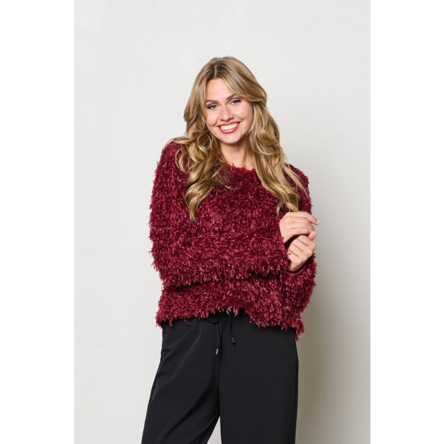 &Co Woman Heather wine red &Co woman Heather wine red large