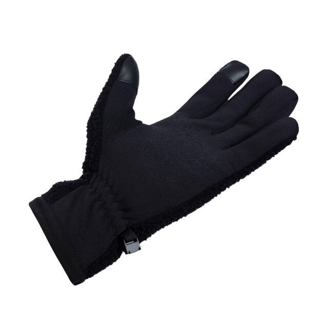 Trespass Volwassen uniseks ainslee sherpa fleece handschoenen UTTP7140_black large