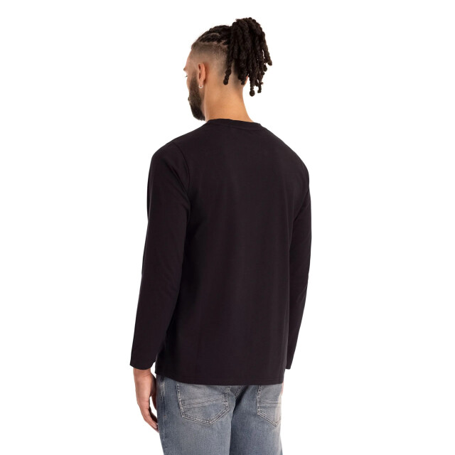Trespass Heren zeppelin vrijetijd t-shirt met lange mouwen UTTP7152_black large