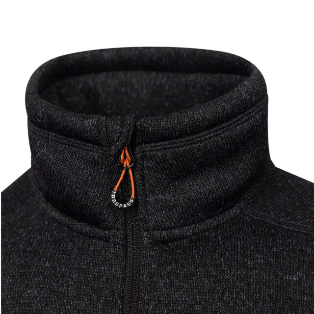 Trespass Heren bramall fleece jas UTTP7142_blackmarl large