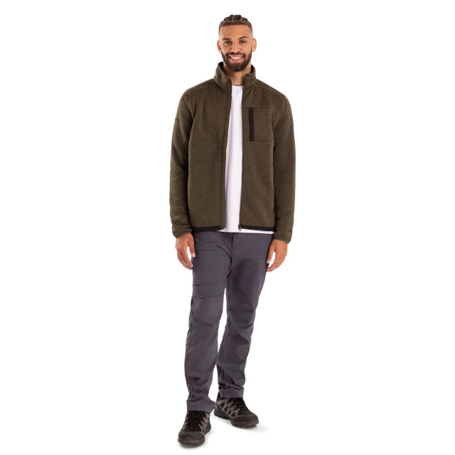 Trespass Heren bramall fleece jas UTTP7142_darkvine large