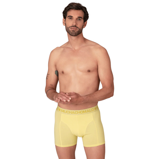 Muchachomalo Heren 3-pack light cotton U-LCSOLID1010-92 large