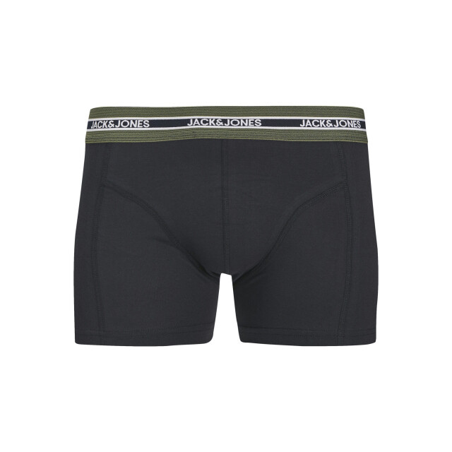 Jack & Jones Heren boxershorts trunks jacezra 3-pack multicolor 12279501-Black large