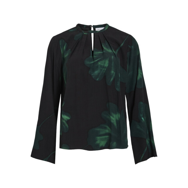 Vila Viruna leaf ls o-neck top dessin 4329.89.0003 large