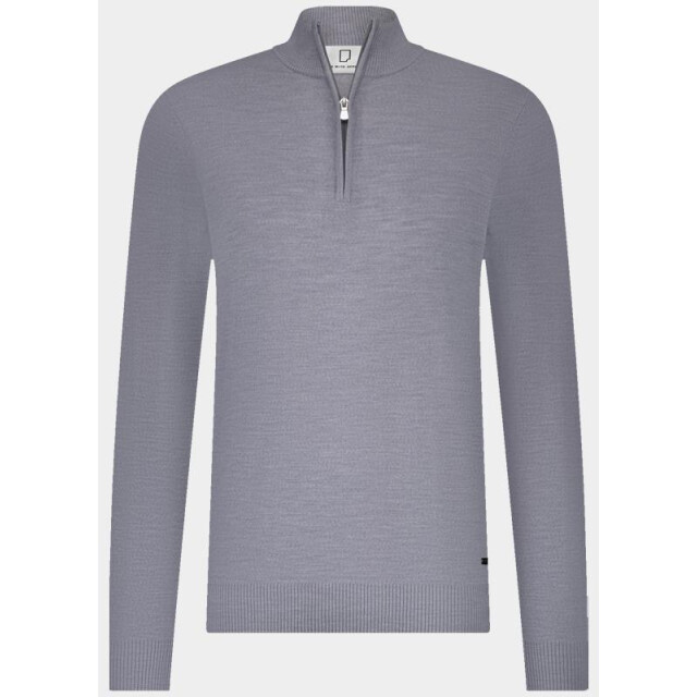 Born with Appetite Half zip lux pull halfzip merino bwa25305lu15/941 mid grey 196389 large