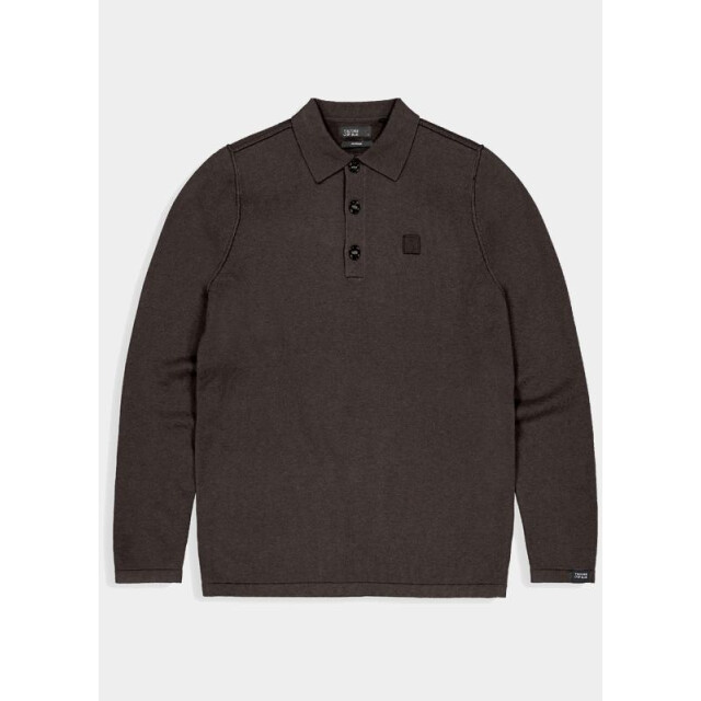 Butcher of Blue Polo lange mouw clifden polo m2126015/694 199111 large
