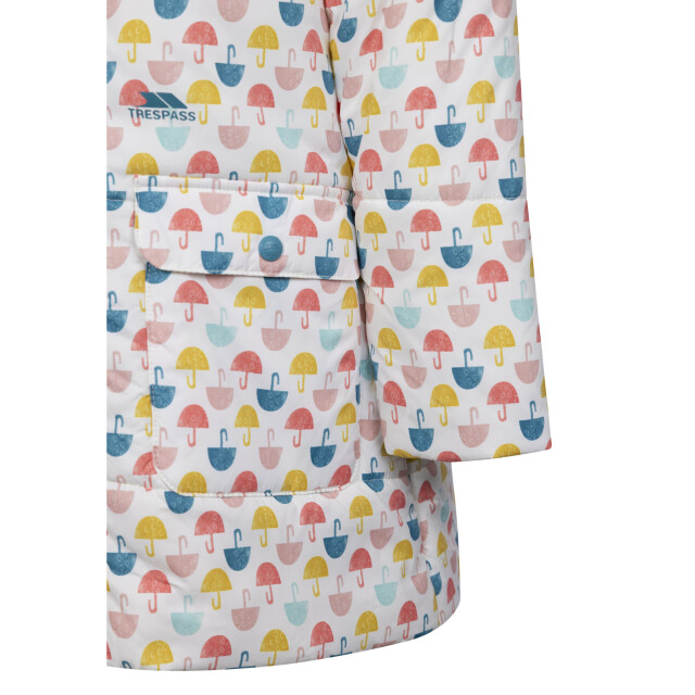Trespass Suzzee casual jas voor meisjes UTTP7165_whitemulticoloured large