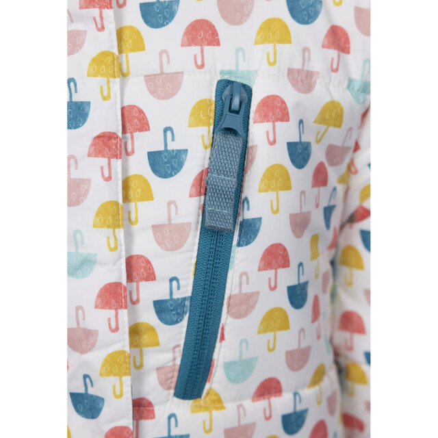 Trespass Suzzee casual jas voor meisjes UTTP7165_whitemulticoloured large