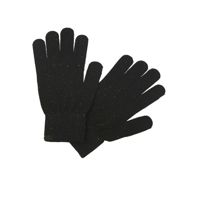 Jack & Jones Heren handschoenen jaccliff zwart/bruin 12236488 large