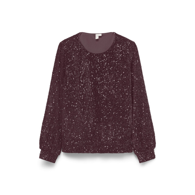Vero Moda vmhoka sq l/s sweatshirt jrs btq 10338090 winetasting 06721.680.0012 large