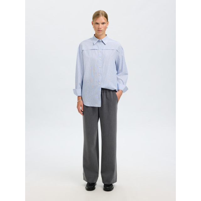 Selected Femme slfallison oversize ls shirt b 16099458 cashmere 06615.211.0109 large