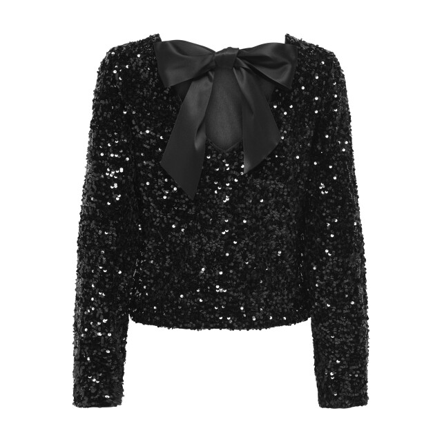 Only onlconfidence l/s sequin bow top jr 15360166 - 06012.991.0091 large