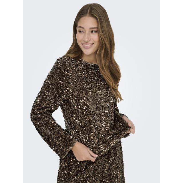 Only onlconfidence l/s sequin bow top jr 15360166 mountain trail 06012.940.0013 large