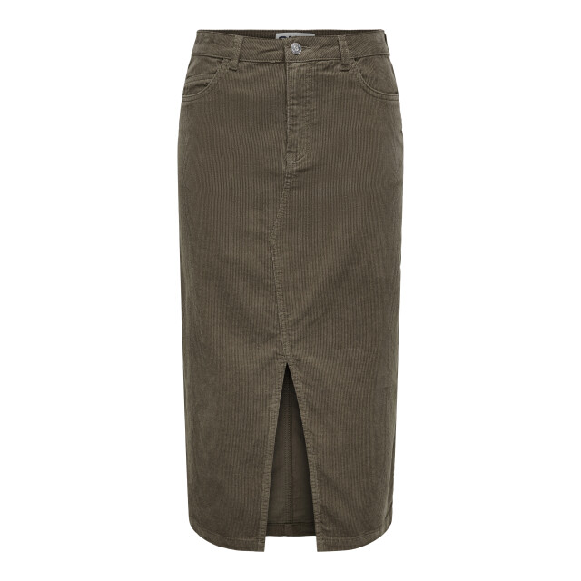 Only onlmoxie hw long slit cord skirt cc 15325088 coffee quartz 06415.882.0001 large