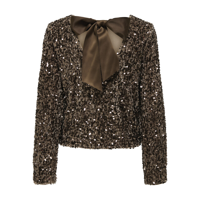 Only onlconfidence l/s sequin bow top jr 15360166 mountain trail 06012.940.0013 large