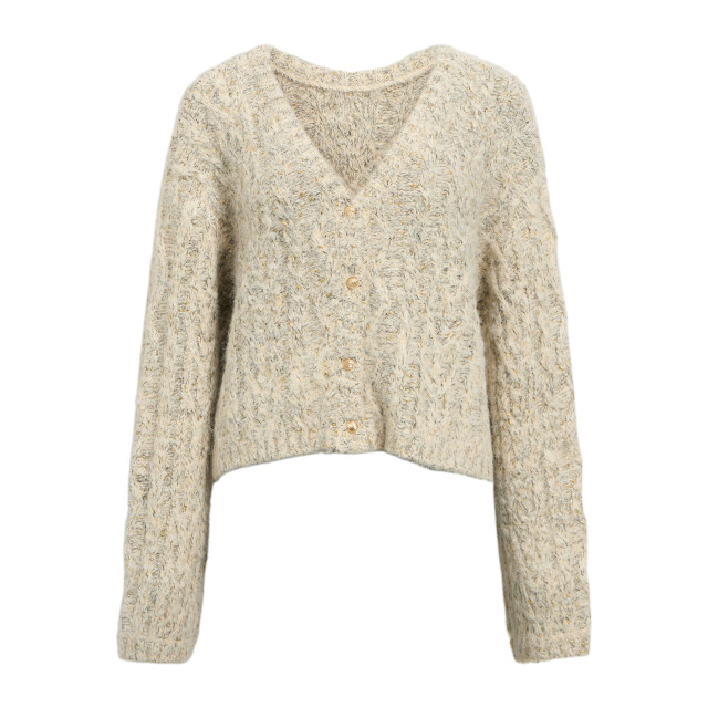 Object objinuk l/s lo knit pullover 142 23047912 white sand 06741.820.0141 large