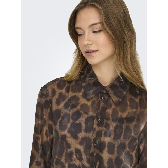 Only onlstella life ls loose shirt wvn 15358407 chocolate torte 06615.880.0013 large