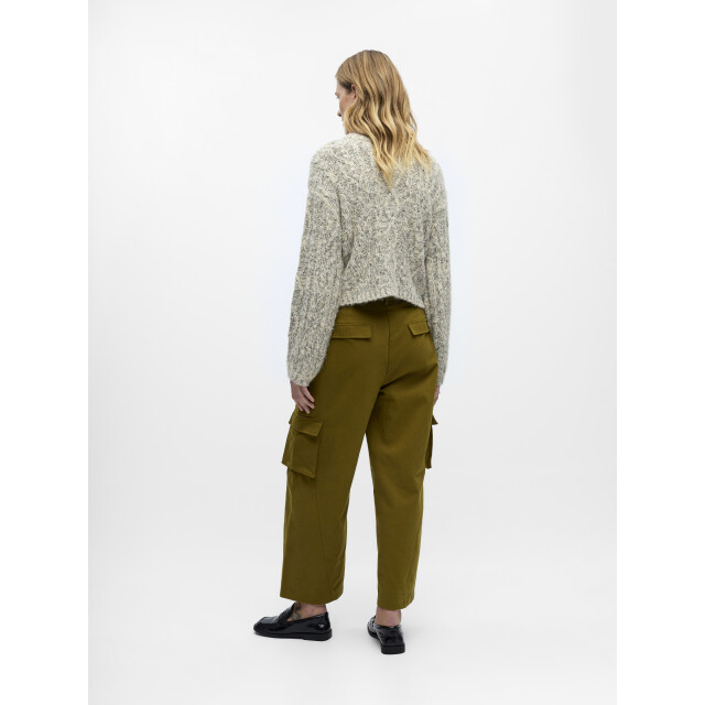 Object objinuk l/s lo knit pullover 142 23047912 white sand 06741.820.0141 large