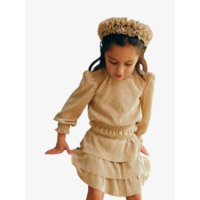 Abel & Lula Meisjes set rok pleated knit 5-541-50 large