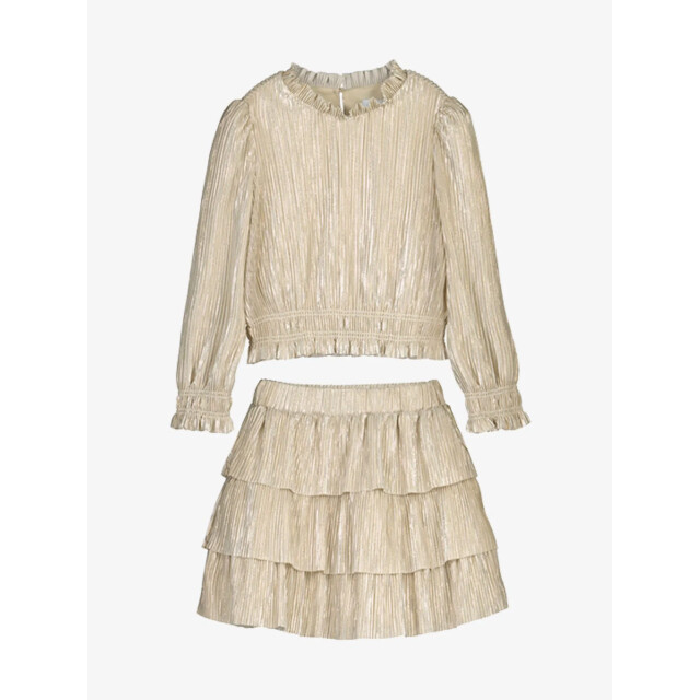 Abel & Lula Meisjes set rok pleated knit 5-541-50 large