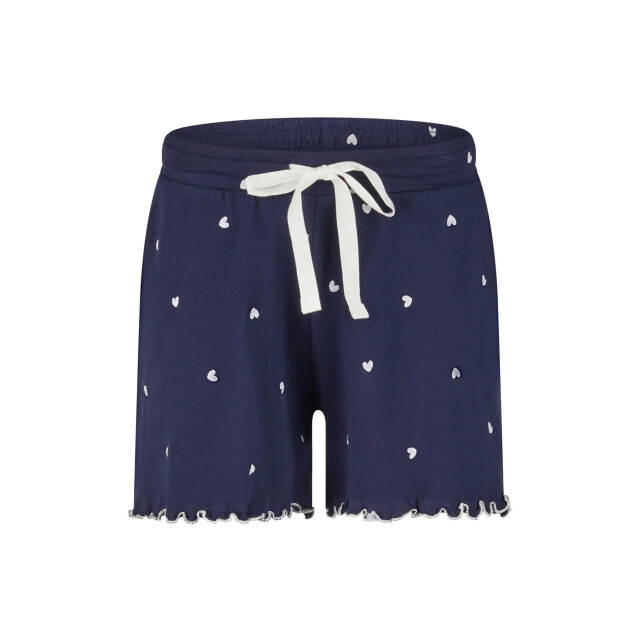 By Louise Dames pyjama lounge set donker hartjes BL-596-02 large
