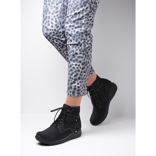 Wolky Wolky 06616 Whynot HV Enkellaarzen Zwart Wolky 06616 Whynot HV large