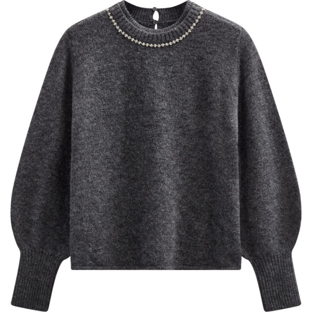 Copenhagen Muse Cmmibra pullover dark grey melange 206830-1050 large