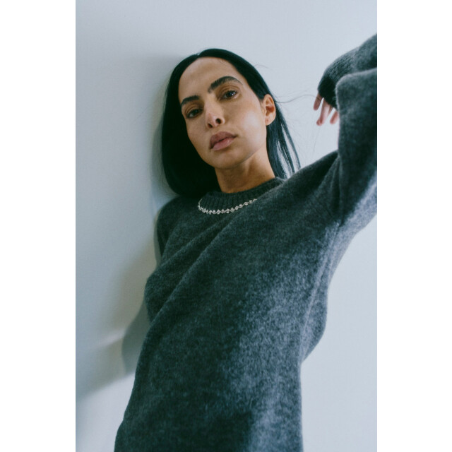 Copenhagen Muse Cmmibra pullover dark grey melange 206830-1050 large