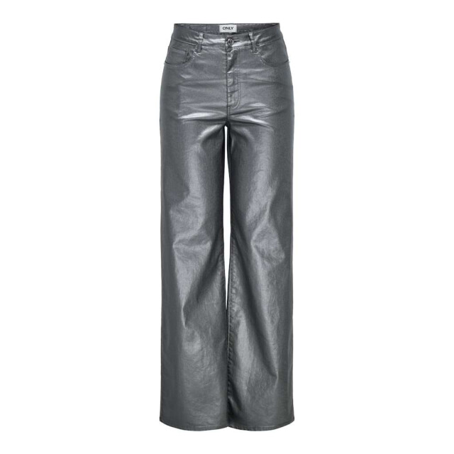 Only Onljuicy-viv hw w metal coated pant pnt gunmetal 15331673-177948 large