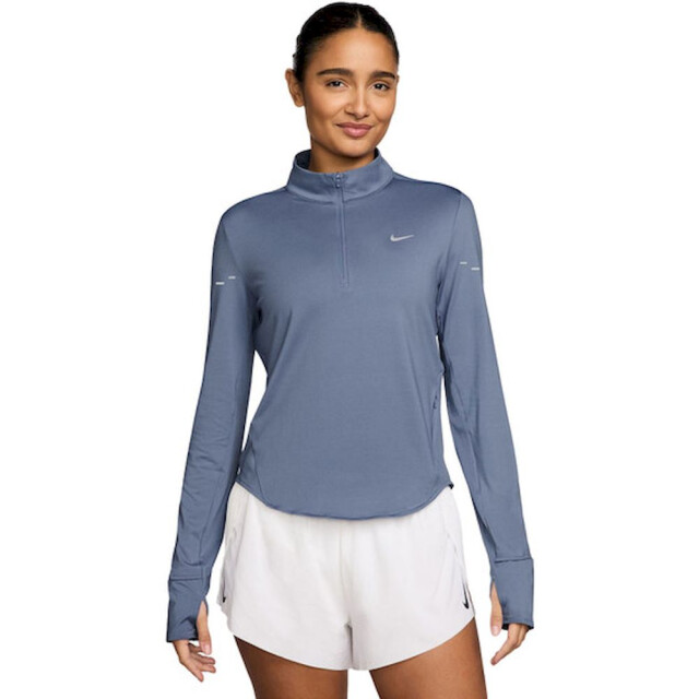 Nike swift women's dri-fit uv 1/4-z tank top running dames - 072938_200-L large