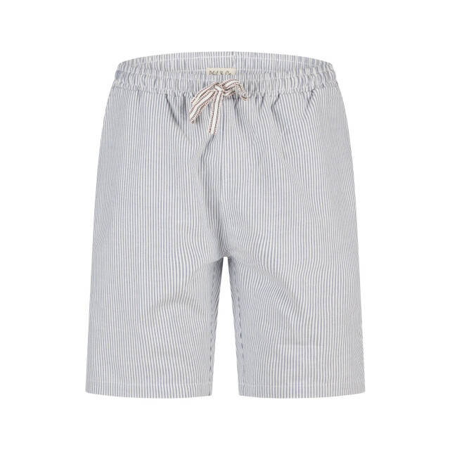 Phil & Co Heren shortama korte pyjama set gestreept PH-6104-02 large