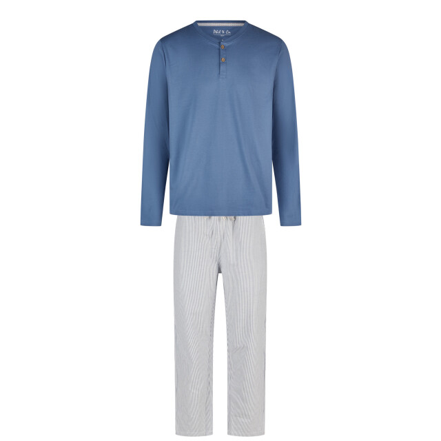 Phil & Co Heren pyjama set lang gestreept PH-6101-02 large