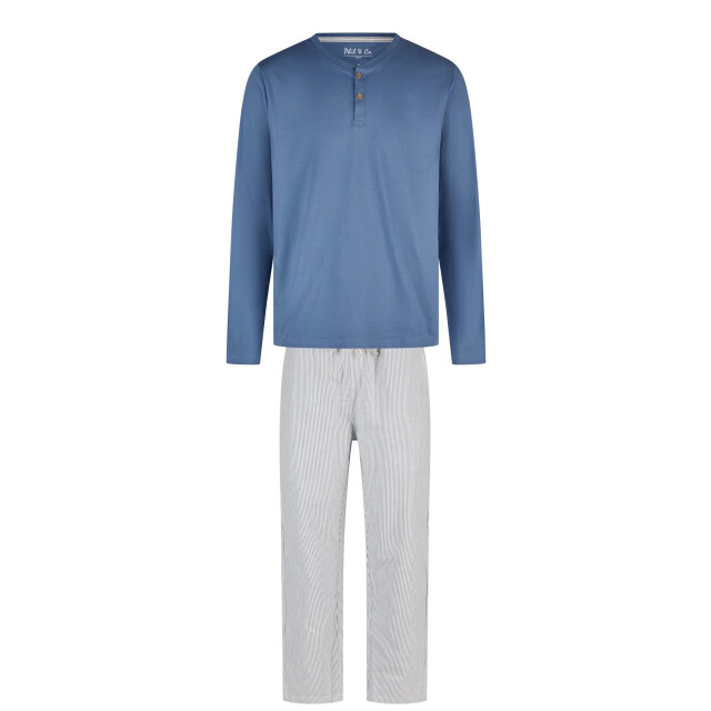 Phil & Co Heren pyjama set lang gestreept PH-6101-02 large