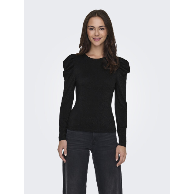 Only onlrich l/s glitter puff top jrs 15278055 glitter 06012.991.0092 large