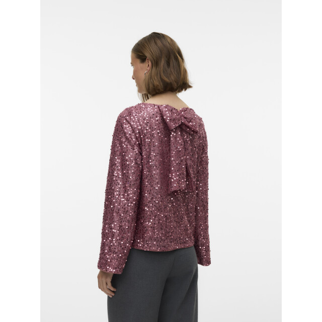 Vero Moda vmnaja ls short bow top jrs ga 10335670 nostalgia 06012.615.0029 large