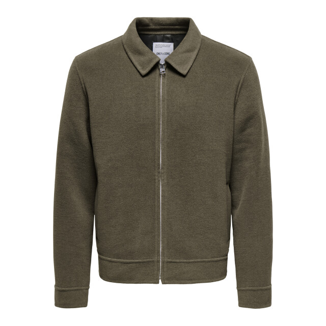 Only & Sons onsdenzel wool jacket otw 22034892 walnut 05111.840.0071 large