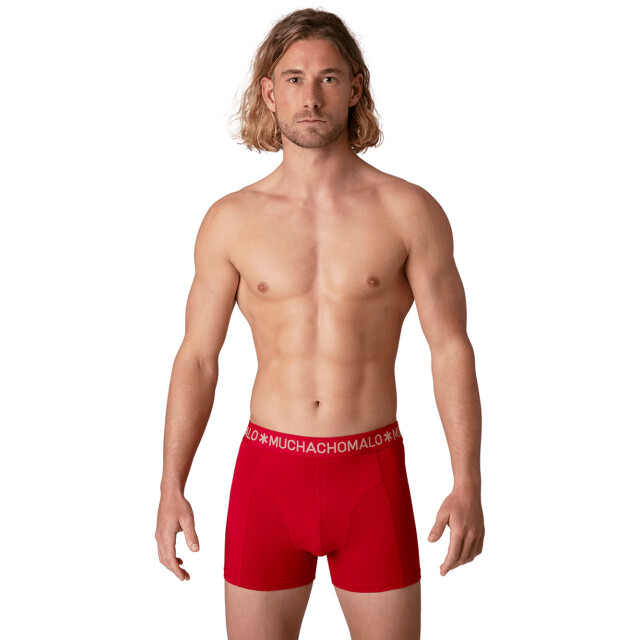 Muchachomalo Heren 12-pack boxershorts print/effen U-GOLDEN1010-16 large