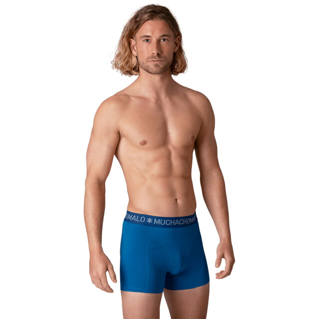 Muchachomalo Heren 12-pack boxershorts print/effen U-GOLDEN1010-16 large