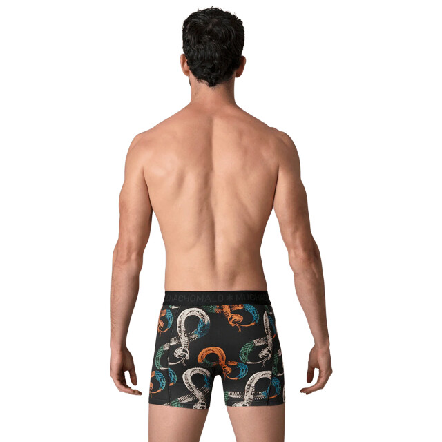 Muchachomalo Heren 12-pack boxershorts print/effen U-GOLDEN1010-16 large