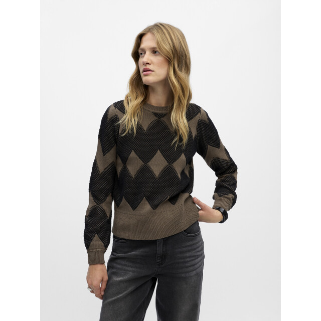Object Objolympia l/s re knit o-pullov 141 23048261 large