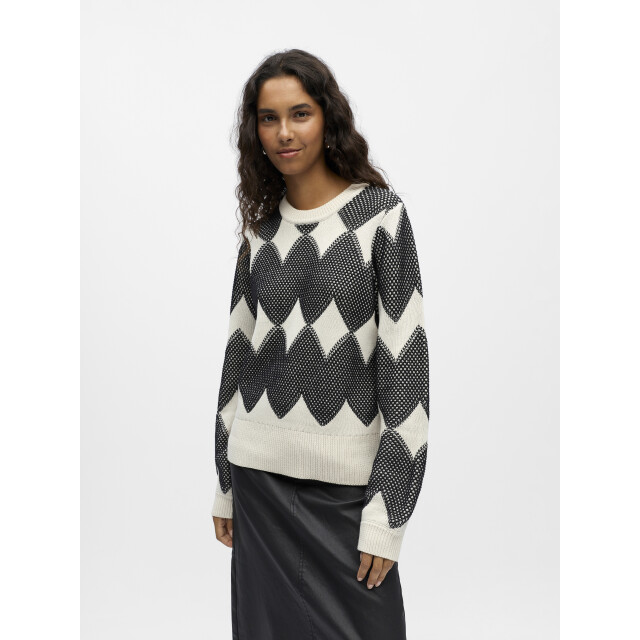 Object Objolympia l/s re knit o-pullov 141 23048261 large